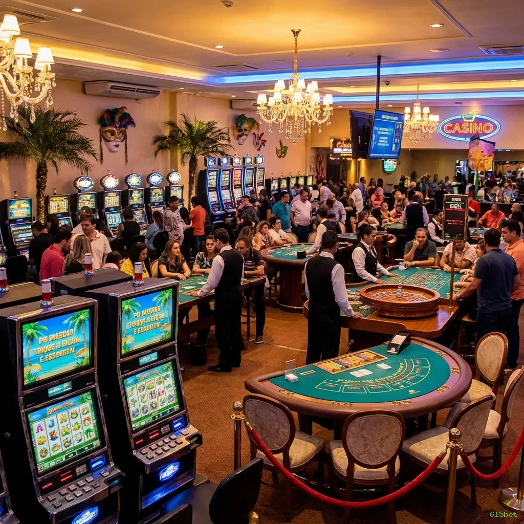 Cassino ao vivo da 615bet com dealers reais